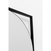 Specchio da parete Bonita nero 71x109cm