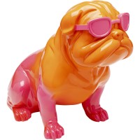 Deko Figur Fashion Dog Pink 37cm