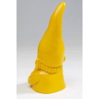 Figurine décorative Nain jaune 21cm