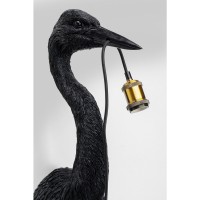 Applique Animal Heron nero 26x62cm