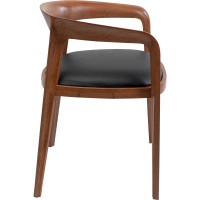 Chair with Armrest Valencia Brown