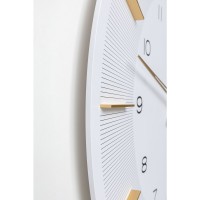 Horloge murale Lio blanc Ø60cm