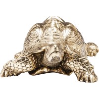 Figura decorativa Turtle oro piccolo
