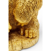 Table Lamp Animal Monkey Gorilla Gold