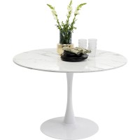 Tisch Schickeria Marmor Weiß Ø110cm
