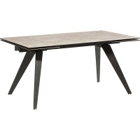 Table à rallonges Amsterdam foncé 160/40+40)x90cm