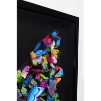 Cadre de décoration Farfalla 120x120cm