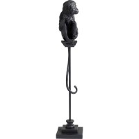 Figura decorativa Circus Monkey nero 108cm