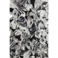 Cornice decorativa Silver Flower 100x100cm