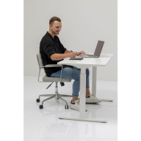 Schreibtisch Office Smart Weiß Weiß 120x70