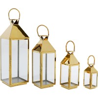 Lantern Giardino Gold (4/set)
