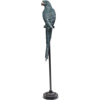 Figura decorativa Parrot petrolio