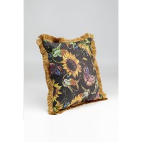 Cushion Sunflower Fringe 45x45cm