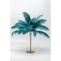 Lampada da tavolo Feather Palm verde 60cm