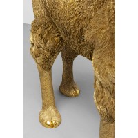 Lampadaire Alpaca doré 108cm