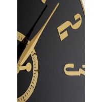 Wall Clock Casino Black Ø76cm