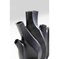 Vase Flame Black 25cm