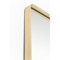 Spiegel Curve Rectangular Brass 70x200cm