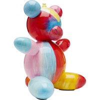 Deco Figurine Rainbow Bear 36cm