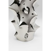 Vase Pointy Silber 30cm