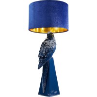 Lampada da tavolo Parrot blu 84cm