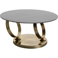 Table basse Beverly Gold 132x80cm