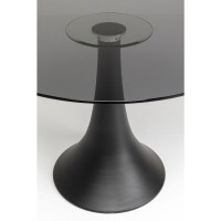 Table Grande Possibilita verre fumé Ø110cm