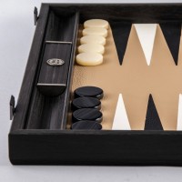 Backgammon Leder Handmade