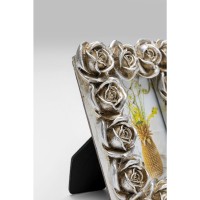 Picture Frame Romantic Rose Silver 6x9cm