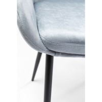 Chaise East Side gris