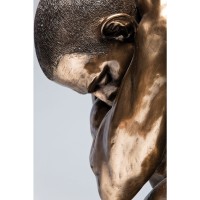 Figurine décorative Nude Man Hug bronze 54cm