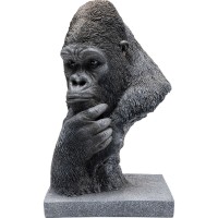 Deco Object Thinking Gorilla Head 49cm