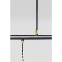 Suspension lamp Pole Black Six