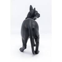Deco Figure Standing Cat Audrey Nero 29cm