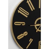 Orologio da parete Casino nero Ø76cm