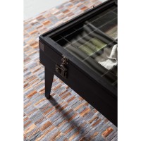 Tavolino da caffè Collector nero 122x55cm
