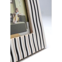 Picture Frame Black Stripes 10x10cm