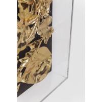 Cornice decorazione Foglia d'oro 120x120cm