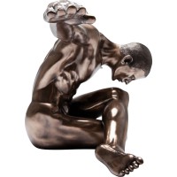 Deco Figure Nude Man Bow 137cm