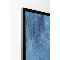 Tableau encadré Artistas bleu 120x180cm