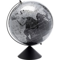 Oggetto decorativo Globe Top nero 40cm