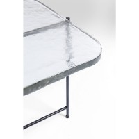 Coffee Table Ice Black 63x46cm