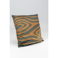 Coussin Abstract Shapes marron 45x45cm