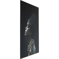 Picture Glass Royal Headdress Profile 100x150cm