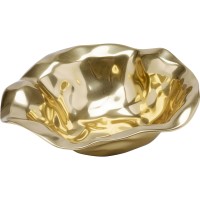 Coupe décorative Jade doré Ø30cm