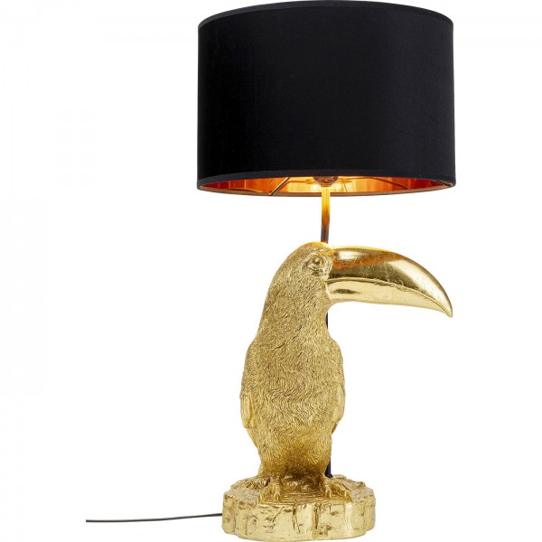 Lampada da tavolo Animal Toucan Gold