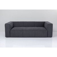 Sofa Cubetto 3-Seater Dark Grey 220cm