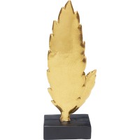 Deko Objekt Two Leaves Gold 9cm