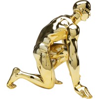 Deco Figurine Runner Gold 25cm
