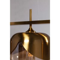 Lampe à suspension Golden Goblet Quattro Ø25cm